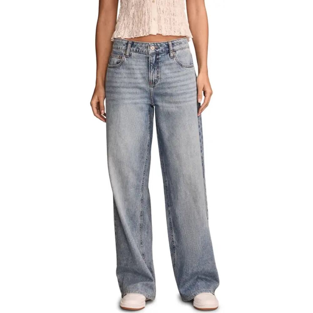 BDG Urban Outfitters Baggy Wide Leg Jeans Blue Size 27